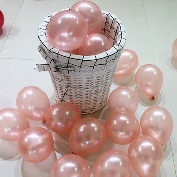 100 ks 5 palcový multicolor Malé Hélium Balóniky Latexové Balóny Svadobné Party Narodeniny Dekorácie Balón