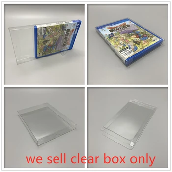 10Pcs PET Box Chránič Pre Dragon Quest Stavitelia Transparentné Zbierať Políčok Pre PlayStation VITA, Hry Shell Vymazať Zobrazenie Prípade 11