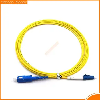10pcs/veľa LC UPC na SC UPC 1M Jednom režime Duplex optický patch kábel LC-SC 1M 2.0 mm PVC FTTH (fiber optic jumper kábel 13