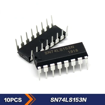 10pcs/veľa SN74LS153N 74LS153 DIP-16 Nových high-kvalitné Integrovaný obvod logických Obvodov 7