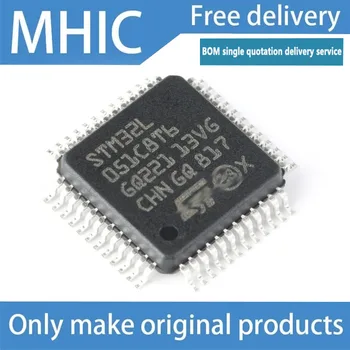 10PCS/VEĽA STM32L051C8T6 LQFP-48 ARM Cortex-M0+ 32-bitový Mikroprocesor MCU 100% Zbrusu Nový, Originálny