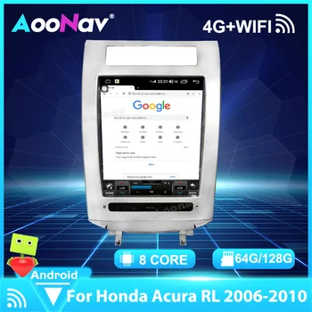128G Android 10.0 Systém Stereo Prijímač autorádia GPS Pre Honda, Acura RL 2006-2010 Navigácia, Audio Prehrávač Multimediálnych súborov Vedúci Jednotky 16