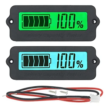 12V LY6W Olovené Batérie Kapacity Ukazovateľ LCD Miestny Displej Meter Lítiové Batérie Detektor Voltmeter