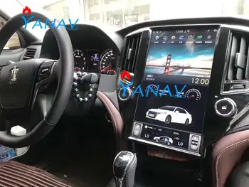 13.6 palcový Android 9.0 autorádia GPS navigácia pre-TOYOTA CROWN Štrnásteho 14. multimediálny prehrávač Tesla štýl Vertikálne obrazovke