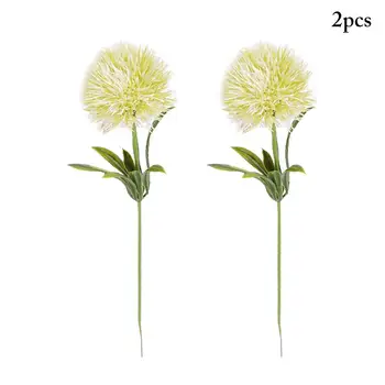 2 ks Umelých Púpava Realistické Umelej Tráve Dekoračné Umelé Kvetiny Falošné Kvet Pre Váza 3