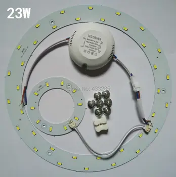 23W LED AC85v-265V PANEL Kruhu Svetla SMD 5730 LED Okrúhle Stropné dosky kruhové svietidlo rada pre Jedáleň lampa