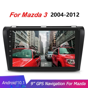2Din Android 10.1 Auto Multimediálne Rádio Prehrávač Pre Mazda 3 2004-2012 Pásky Autoradio s GPS Navigáciu Video žiadne DVD GPS Navigácie 16