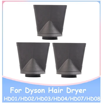 3 KS Sivá Styling Tryska Profesionálne Koncentrátor Styling Tryska Pre Dyson Nadzvukové sušič na Vlasy HD01/HD02/HD03/HD04/HD07/HD08 15