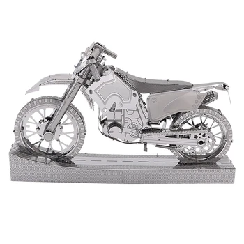3D Kovové Montáž Model DIY Puzzle Motocykel Ozdoby Mládež Vzdelávacie Hry, detské Hračky, Darčekové Ozdoby, Hračky 16