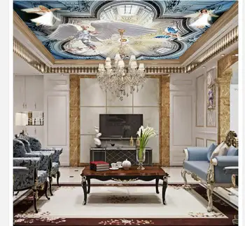 3d strop, nástenné maľby, tapety, Anjel ceiling3d strop, nástenné maľby, tapety Domáce Dekorácie strop tapety 14