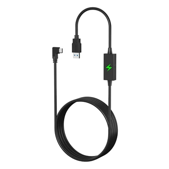 5Gbps Nabíjací Kábel USB3.2 Gen2 USB Typ-CVR údaj VR Headset Príslušenstvo VR Káblový vysokorýchlostný Pre Meta Quest Pro 15