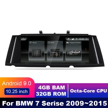 8 jadier 4G+32 G android 10.0 Auto multimediálny Prehrávač Navigácie GPS rádia Pre BMW 7 F01 2009~2015 Pôvodné 10.25