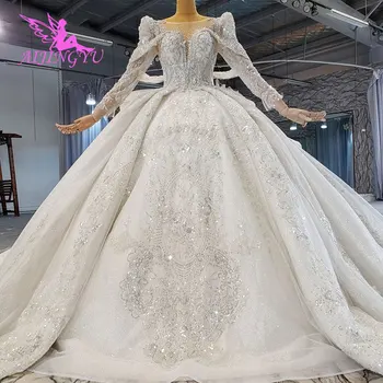 AIJINGYU Moslimských Svadobné Šaty Cenovo dostupné Bridals Plus Veľkosť Svadobné Šaty Nápady