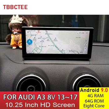 Android 9.0 8 Jadro 4G 64 G Pre Audi A3 8V 2013~2017 MMI 2G 3G RMC HD Displej, Stereo Android Car Multimedia Player, Auto Rádio 17