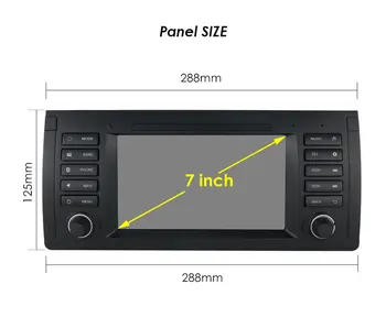 Android autorádia Stereo GPS Pre B M W M3 E39 E39 X5 dvd prehrávač AUDIO AUDIO Navigácia 9