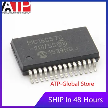 ATP 1-10 Ks PIC16C57C-20I/Ss Smd SSOP28 PIC16C57C 8-Bitový Mikroprocesor-Microcontroller Čip Gloednieuwe Originele v Voorraad 18