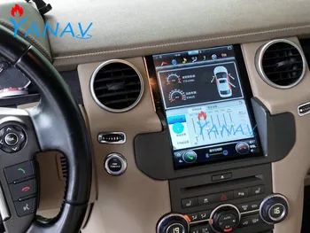 Auto Stereo Rádio Multimediálny Na Land Rover Discovery 4 2009-2016 Android Auta GPS Navigácie Dotyk Vertikálne Displej HD 8