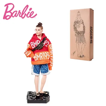 Barbie BMR1959 Bábika Tučné Logo Hoodie Šortky Anime Akcie Figrue Model Kolekcie 60-ročný Módne Staršie Osobné Štýl Darček Hračka 7