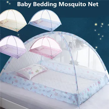 Bezodnej Detí Mosquito Net Posteľ Čisté Dieťa Dome bez Inštalácie Prenosná Skladacia Detská Posteľ Deti Mosquito Net Stan 10