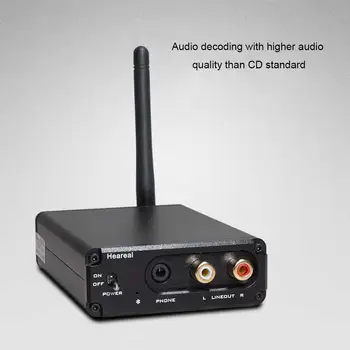 Bluetooth-kompatibilné 5 1 Prijímač, Zosilňovač Lossless Audio Stereo Zvuk Koaxiálny Prenosné elektrické Prenosné Náhradné 2