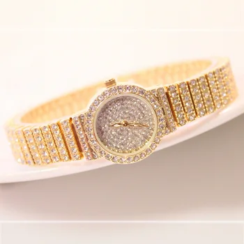 BS nové hot-predaj sledovať zahraničného obchodu high-grade prepojené zoznam vlastné plný diamant hodinky 1