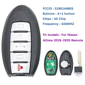 CN027075 Aftermarket 5 Tlačidlo Smart Keyless Auto príveskom, S 433.92 MHz NCF29A1M 4A Čip Pre Altima 2019-2020 S180144803 1