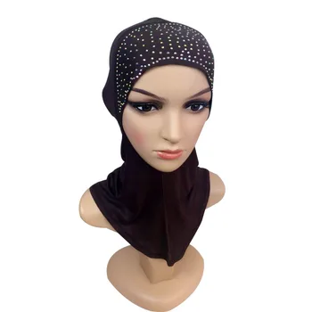 DD26 veľkoobchod bavlna Hot vŕtanie moslimských underscarf pohodlné hijabs módne underscarves moslimských bielizeň hlavový most 3