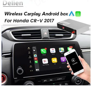 Delien Bezdrôtový Apple Carplay Pre 2017 model Honda CR-V Vysokú konfigurácia Android Auto auto multimediálne prehrávanie modul