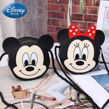 Disney Co-značkové Mickey Dámy Mince Kabelku Multifunkčné Dámske Spojka Vysokú Kvalitu Pôvodnej Osobnosti Dievčatá Mince Kabelku