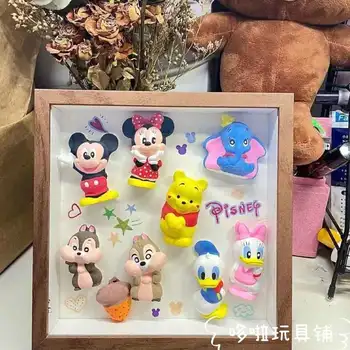 Disney Steh Mickey Mouse nastaviť kreatívne ručné diy detí maľované hračky 4