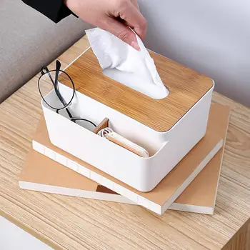 Dizajn mriežky Papierové Krabice s Vekom Tkaniva PP Box na Domácej Ploche na Doma 17