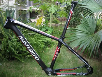 Doprava Zdarma !! 26er MTB Horský Karbónový Bicykel Rám Karbónový Bicykel Rám 135 Red/Black/White 12