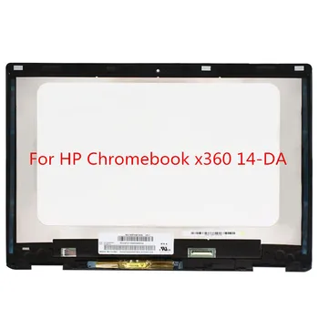 Dotykový LCD Displej Nahradenie L36904-001 Pre HP Chromebook x360 14-DA 14-DA0011DX 14-DA0012DX 14-DA0021NR LED Displej Digiti 15