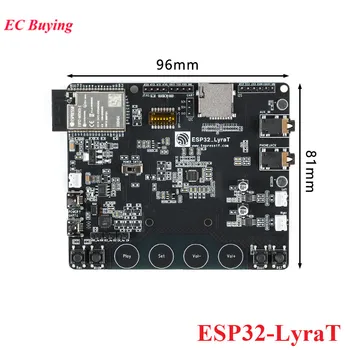 ESP32-LyraT Hlas Zvuk Vývoj Doska ESP32-WROVER-B WiFi Modul TFT Displej, Fotoaparát Podpora ESP32 LyraT Demo Rada 5