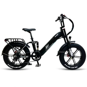 Freesky Black 48v 15Ah 750w tuku pneumatiky elektrický bicykel Elektrické City Bike elektrické tuku pneumatiky, bicykel, klince 8