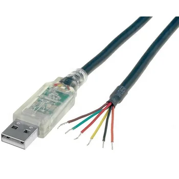 ftdi usb, rs485 koncami sériový komunikačný kábel PVC Plášť USB2.0 RS485, RS422 RS232 kábel 6