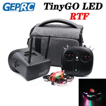 GEPRC TinyGO LED FPV Whoop RTF Drone Uhlíkových Vlákien Rám Pre RC FPV Quadcopter Freestyle Ducted Drone Veľmi Vhodné Pre Začiatočníkov