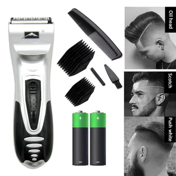 hair clipper profesionálny automatický vlasov zastrihávač brady pre mužov použiť suché bunky Ľahko cestovať vonku Lacné SU292 18
