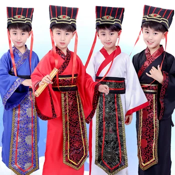 Hanfu Detí štýl kostýmu Han Čínske oblečenie rytier kostým dávnych kostým fáze dráma film klobúk televízie kostým 18