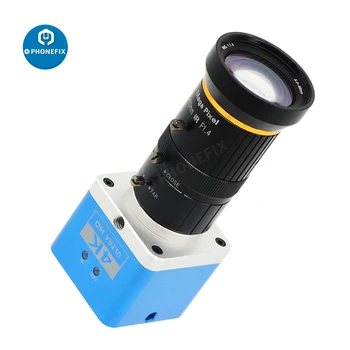 HDMI 4K Kamera Priemysel Live Digitálny Mikroskop Fotoaparát 5-50mm F1.4 Manual IRIS CCTV Objektív pre Live Stream Videa Triedy Konferencie 3
