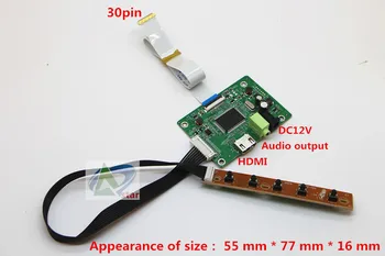 HDMI EDP Signál Regulátora Rada pre Raspberry 10.1