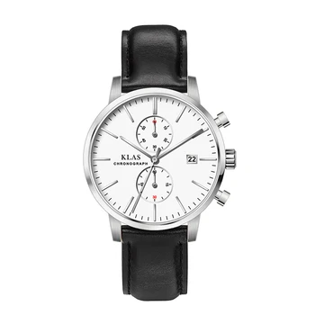 High-end luxusný zákazku mužov logo, hodinky, Módne ležérne pánske hodinky značky KLAS 9
