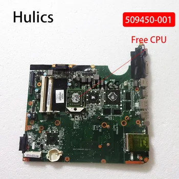 Hulics Používa 509450-001 Doske Pre HP DV6 DV6-1000 Prenosný počítač Doske DAUT1AMB6E0 DAUT1AMB6D0 základná Doska 11