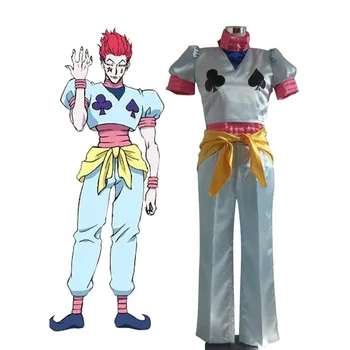HUNTER HUNTER Združenie Phantom Troupe Hisoka Kúzelník Morow Oblečenie Anime Cosplay Kostým H028 2