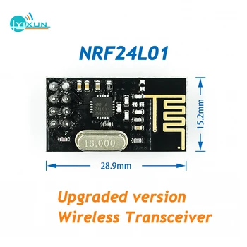 Inovovaná verzia NRF24L01 Bezdrôtový Vysielač 24L01 prenos dát WiFi Modul Pre Arduino Microcontroll modul PCB Anténa 4