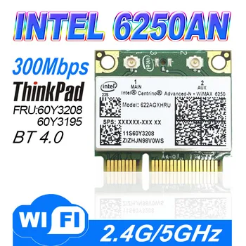 Intel Advanced-N 6250 ANX WiMAX wifi 2.4 G/5G 300Mbps 622ANX 60Y3195 T410 X201 X201i T510 W510 W701 9