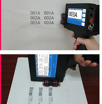 Inteligentné mobilné atramentová tlačiareň dátum Výroby cenovka číslo tlačiarne Malé Automatické ručné Laserové Tlačiarne Kód 9