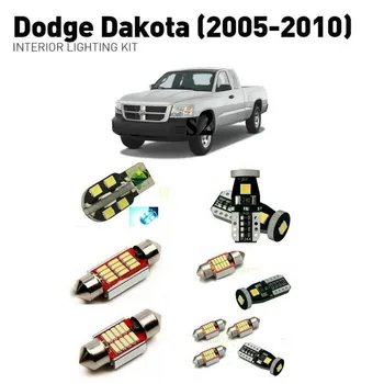Interiérové Led osvetlenie Pre Dodge dakota 2005-2010 10pc Led Svetlá Pre Autá osvetlenie auta automobilových žiaroviek Canbus