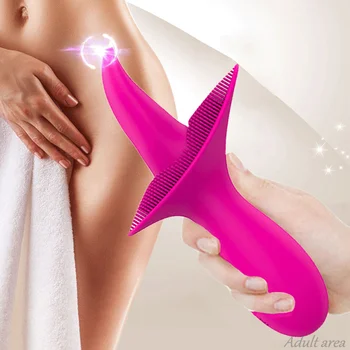 Jazyk Vibrátor, Dildo Pár Sexuálne Hračky Jazyk Lízanie Klitorisu G-bod Stimulátor Masér Upozorňuje Masturbator pre Ženy, Dospelých 10