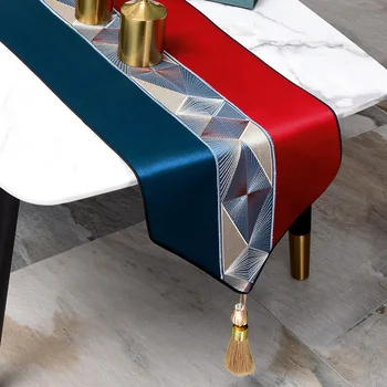 Jednoduché, moderné svetlo luxusné stolové vlajky čaj stôl jedálenský stôl strane kabinet TV kabinet verandu botníku tkaniny tkaniny pokrytie 14